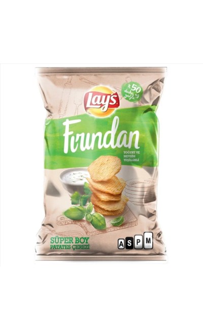 Lay's Yoğurtlu ve Mevsim Yeşillikli Süper Boy 96 g